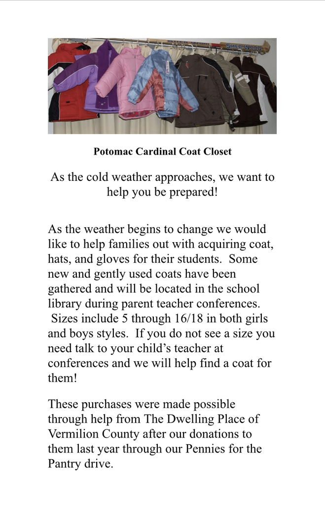 Potomac Cardinal Coat Closet 